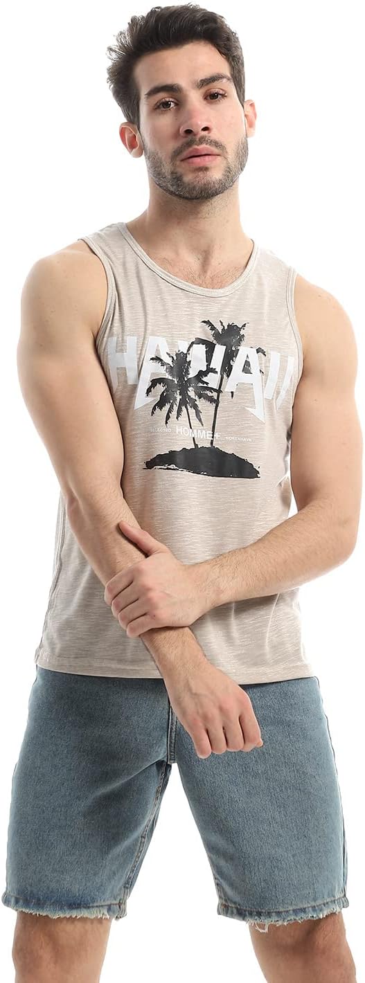 Andora Men's Sleeveless T-Shirt (33S22M30332)