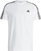 adidas Men's Essentials Single Jersey 3-Stripes T-Shirt