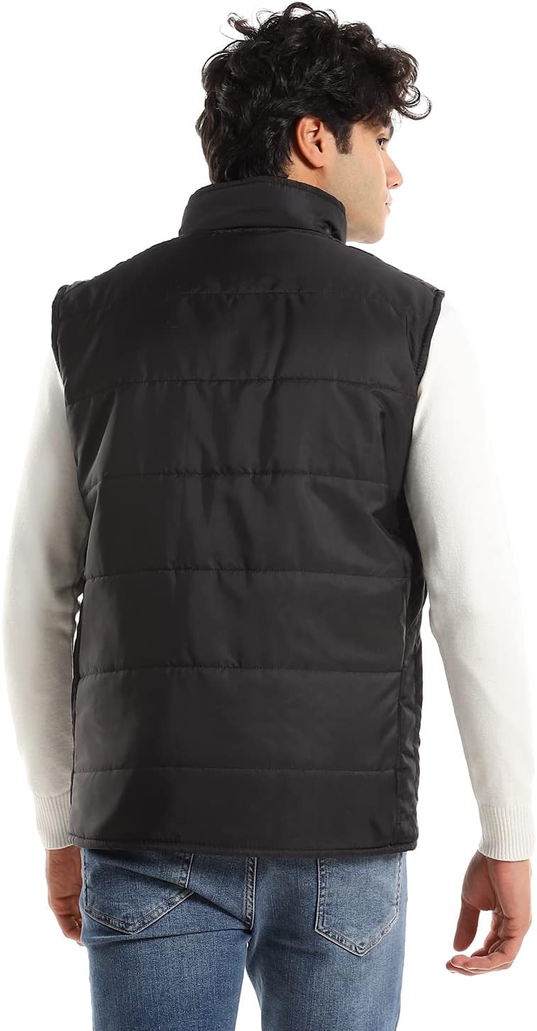 Andora Women's Unisex Solid Full Zipper Down Vest