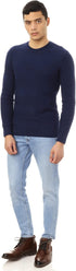 Town Team Men's Pullover Long Sleeves - Navy