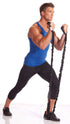 Body Sculpture BB-2380 Resistance Band - Black/Orange BSCBTRA