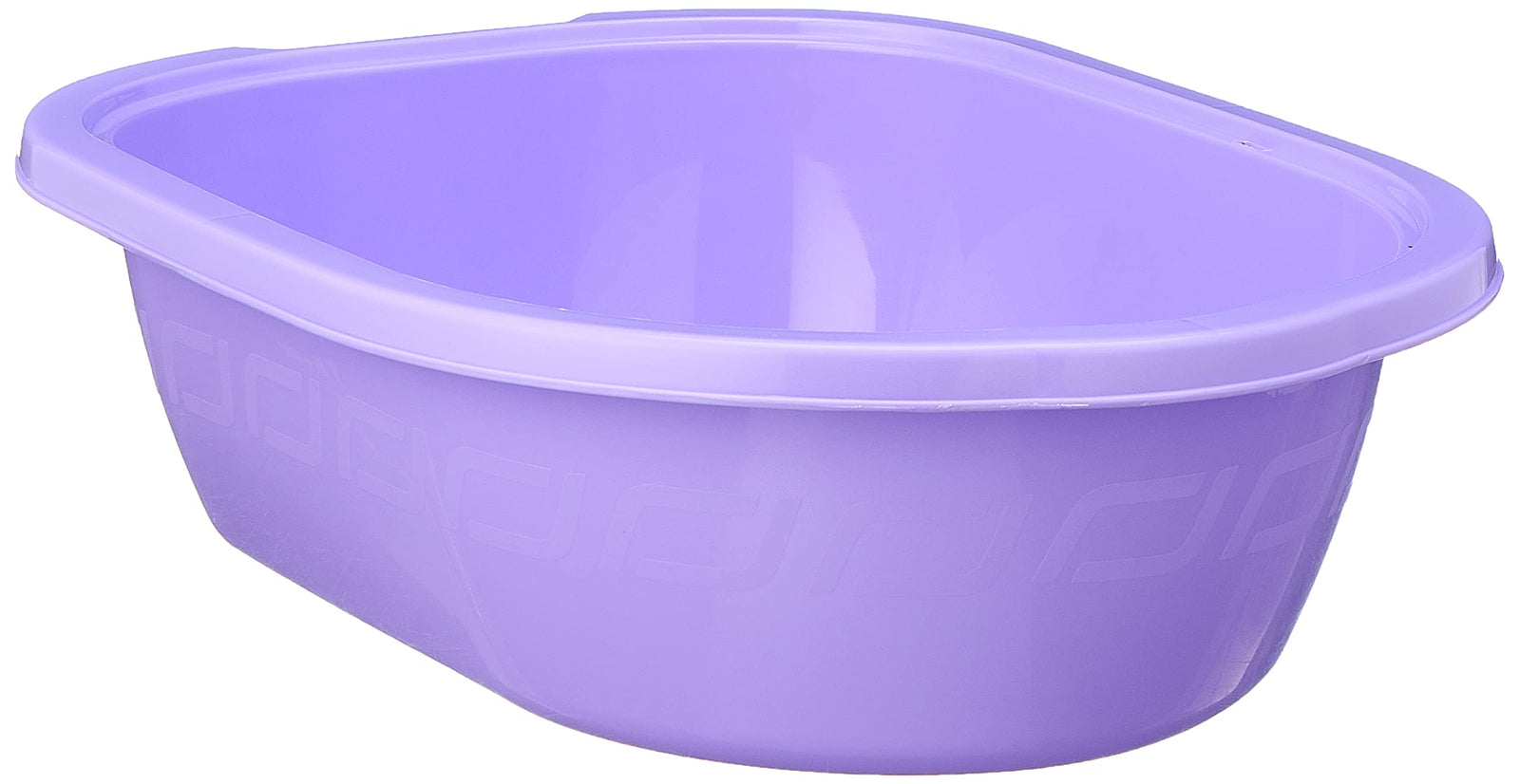 Chopping Board with Plastic Bowl for Cutting Vegetables (34.5 x 25.5 x 11 cm) - White & Mauve