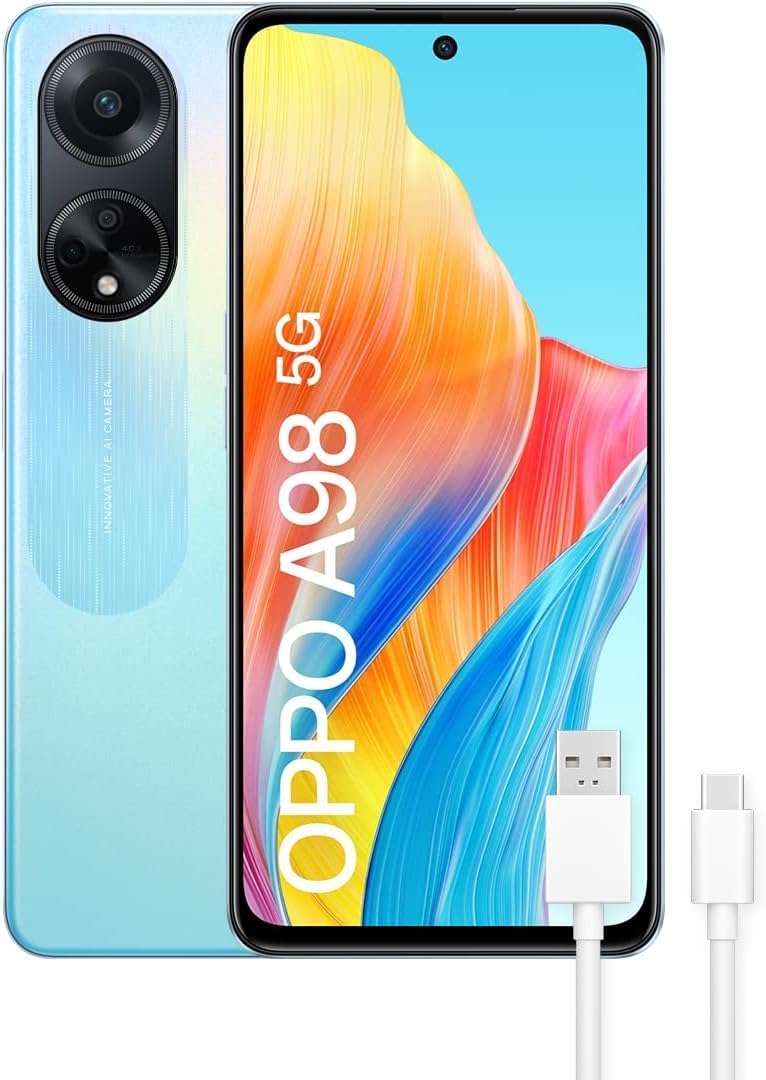 OPPO A98 Dual SIM 8GB RAM + 256GB ROM (6.72 Inches) (5G) - GLOBAL VERSION