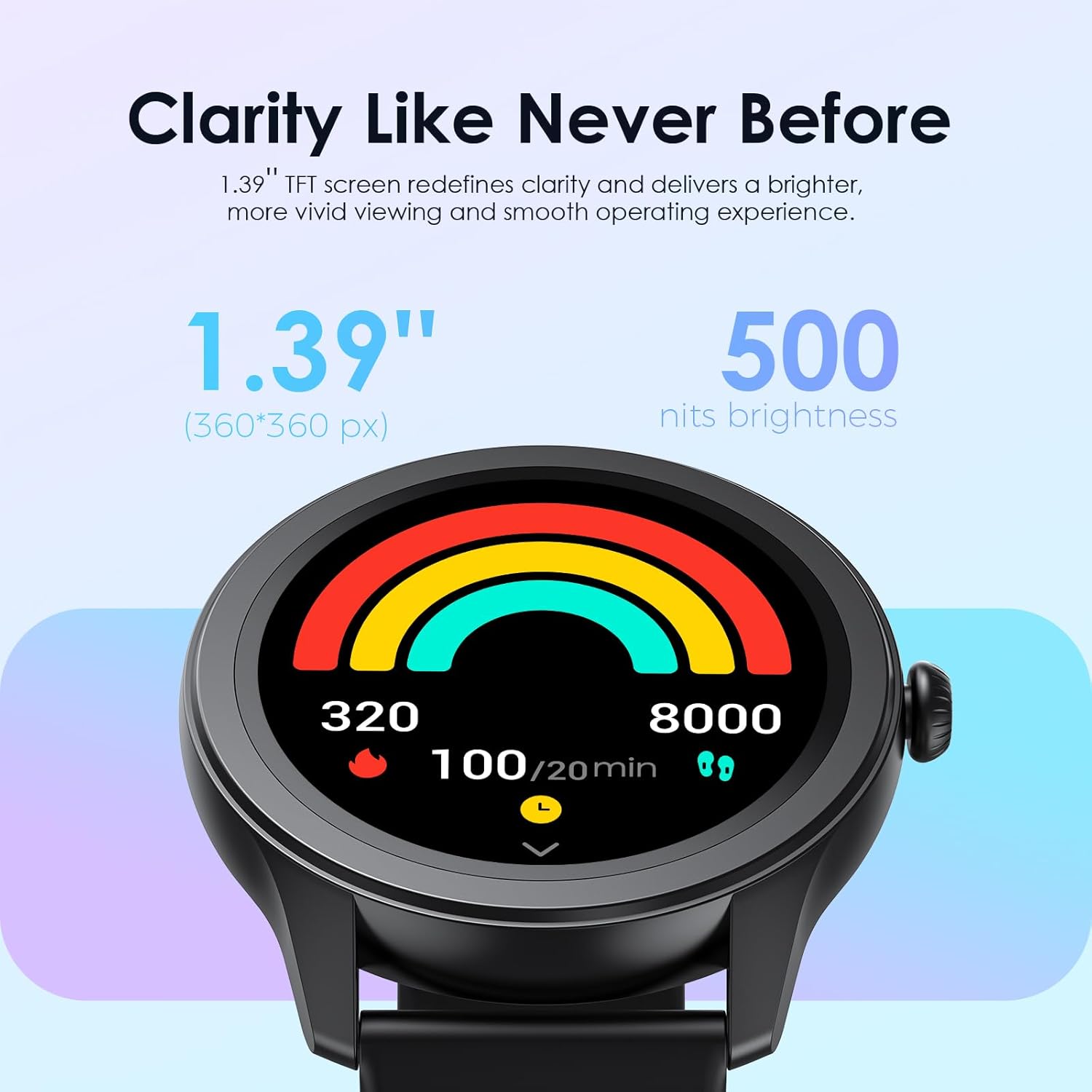 Oraimo Watch 2R – Bluetooth Calling Smartwatch for Men and Women