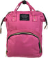 Mix & Max Waterproof Baby Diaper Backpack - Fuchsia