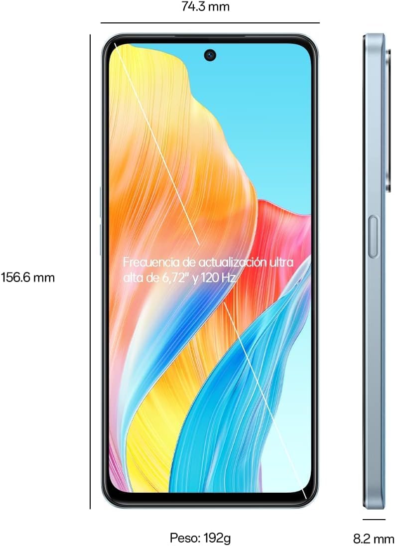 OPPO A98 Dual SIM 8GB RAM + 256GB ROM (6.72 Inches) (5G) - GLOBAL VERSION