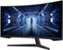 SAMSUNG 34" Odyssey G5 Ultra-Wide Gaming Monitor with 1000R Curved Screen, 165Hz, 1ms, FreeSync Premium, WQHD, LC34G55TWWNXZA, 2020, Black