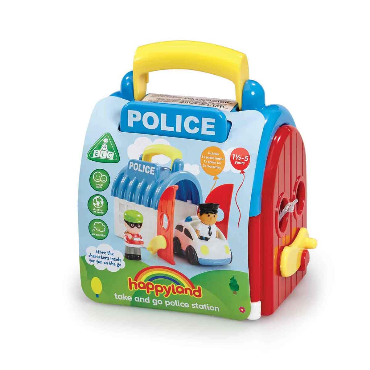 Early Learning Centre - HappyLand Take and Go Police Station