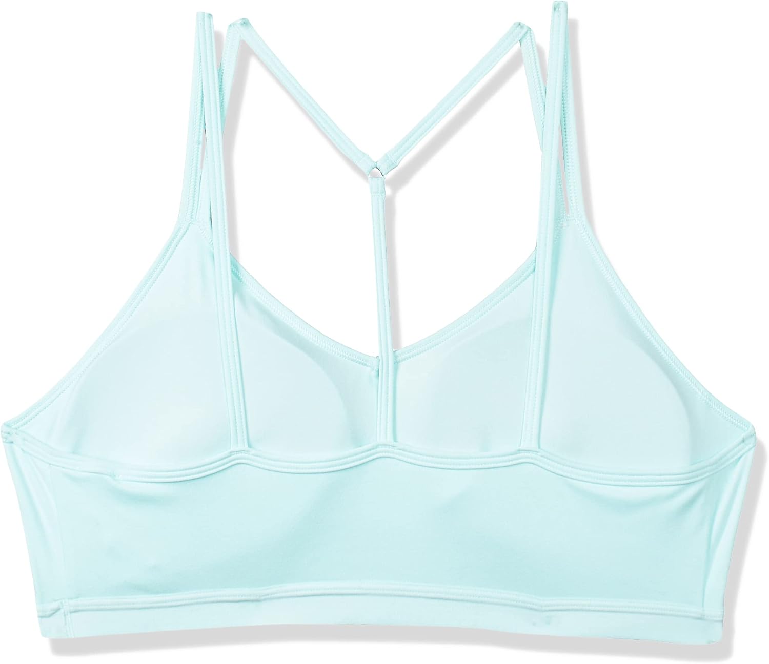 Adidas YO ESS LS BRA HE0125 - Women's Light Support Training Sports Bra (Ice Mint)