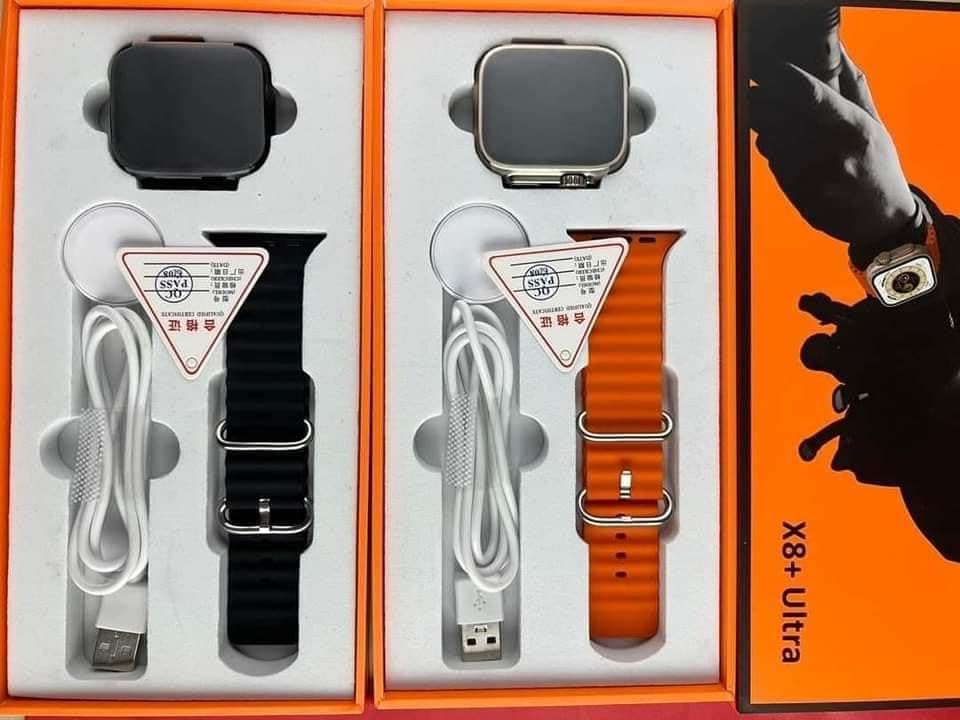 X8 Ultra Plus Smart Watch – Orange