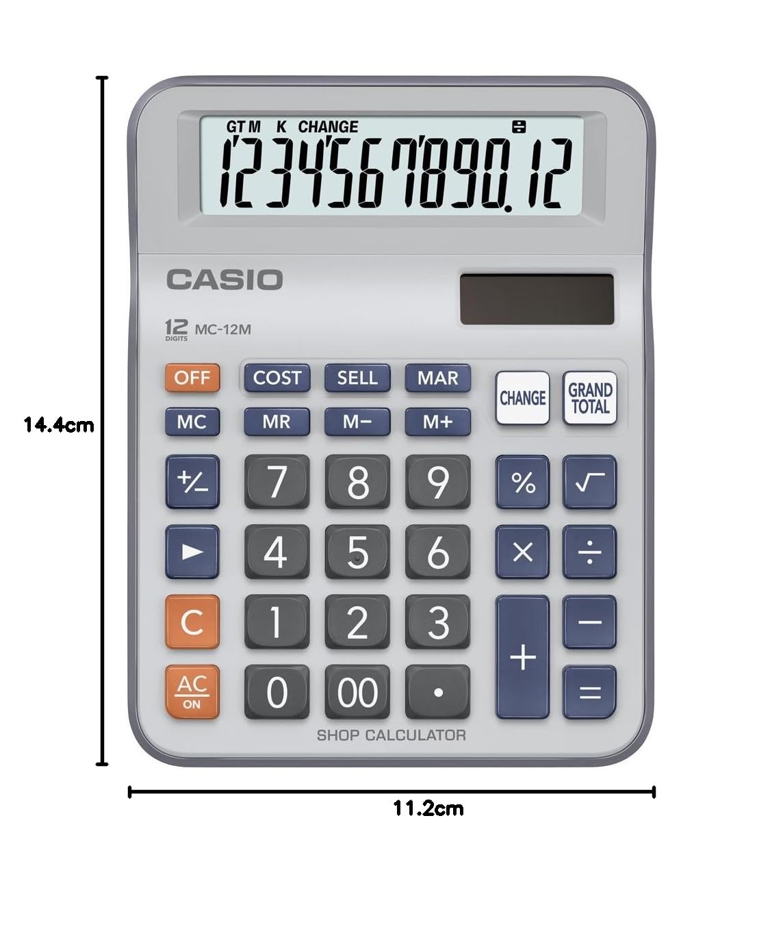 Casio MC-12M Calculator