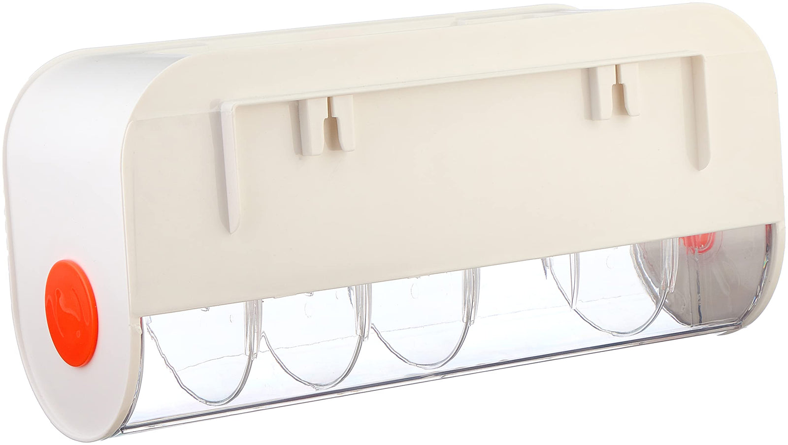 Acrylic Wall-Mounted Underwear Organizer Box - Clear White