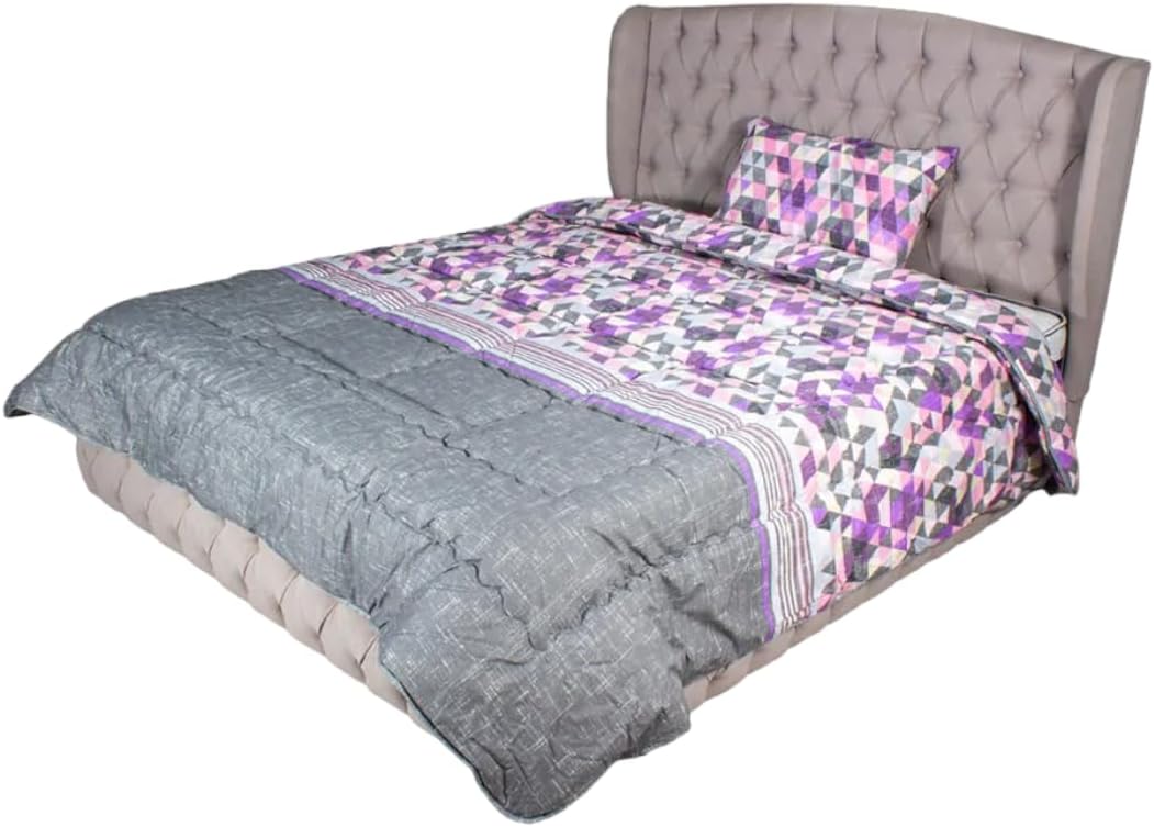 Forbid Single Comforter Set - Poly Cotton (2 Pieces) - Multi Color