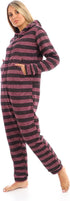 Kady Women striped onsie with zipper