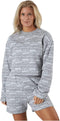 Reebok womens MYT Printed Coverup Sweatshirt