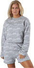 Reebok womens MYT Printed Coverup Sweatshirt