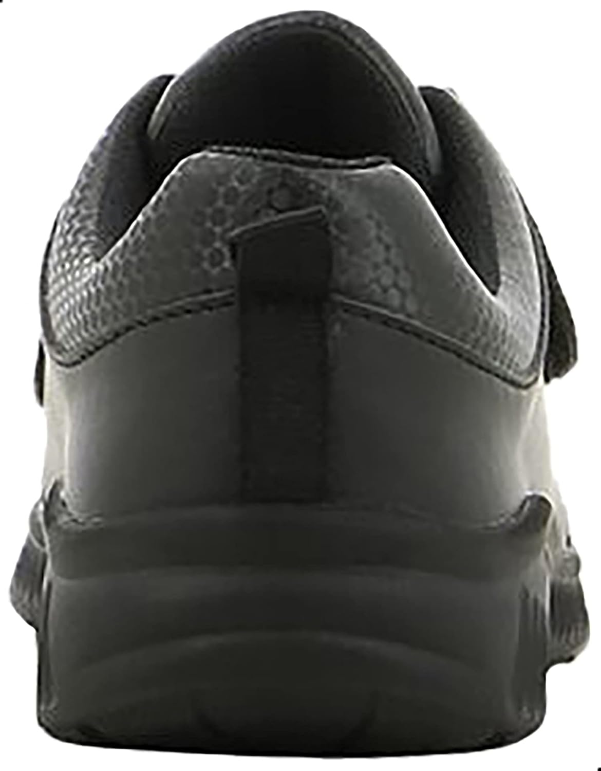 Leomil Boys' Leather Batman School Shoes with Stitched Details and Velcro Closure