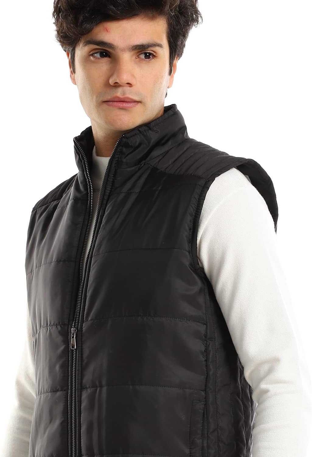 Andora Women's Unisex Solid Full Zipper Down Vest