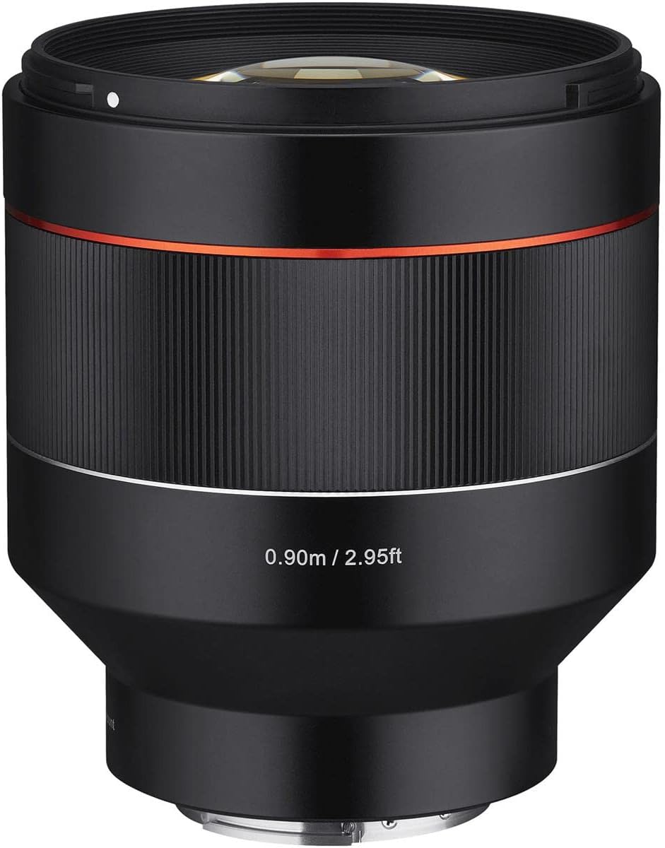 عدسة روكينون AF 85mm F1.4 ذات التركيز التلقائي لسوني E فل فريم