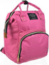 Mix & Max Waterproof Baby Diaper Backpack - Fuchsia