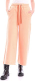 Ravin Women's Heather Coral Cotton Pants with Elastic Waist and Drawstring - Style 96942