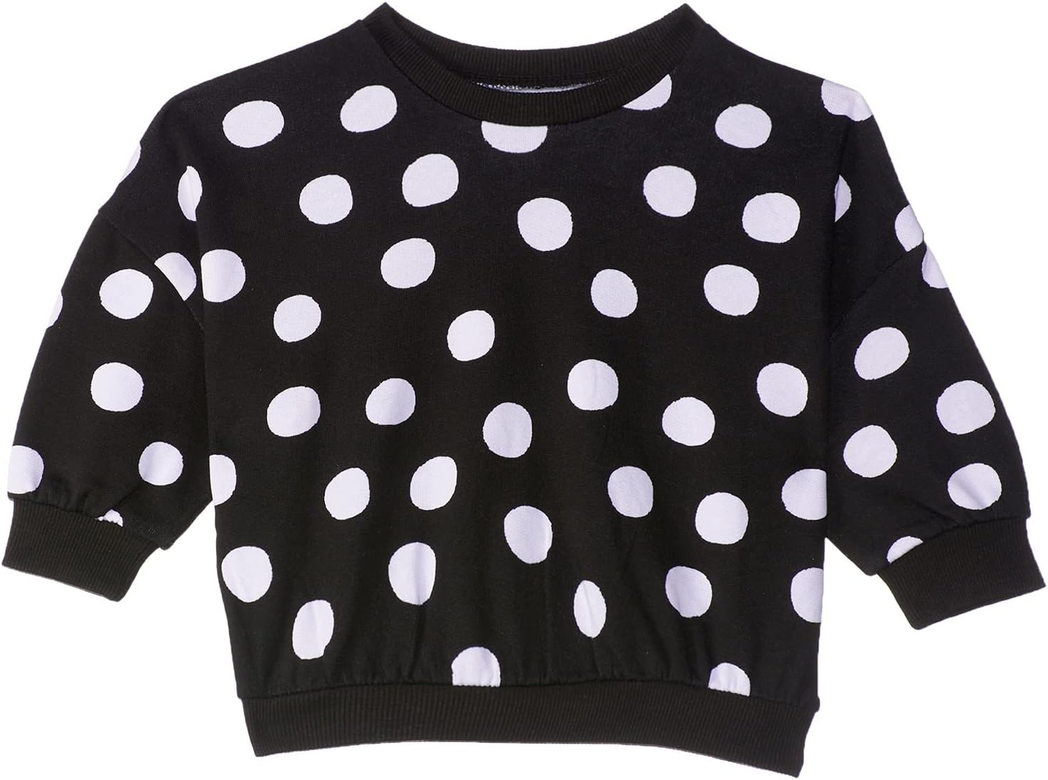 Matalan Girls' Round-Neck Polka Dot Pullover