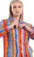 Ravin Women’s Self-Pattern Buttoned Shirt