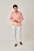 DALYDRESS Men's Long Sleeve Regular Fit Casual Linen Shirt