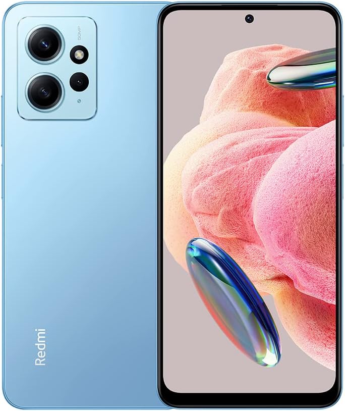 Xiaomi Redmi Note 12 (Ice Blue, 8GB RAM, 128GB Storage)