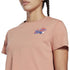 Reebok Women's Graphic Training T-Shirt - Canyon Coral (M)