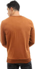 Offcliff Men's Basic Long Sleeves V-Neck Sweatshirt