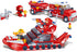 BanBao Building Blocks Fire Car and Ship Set, Multi-Color