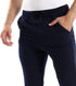 Andora Men's Solid Cotton Sweatpants with Hem