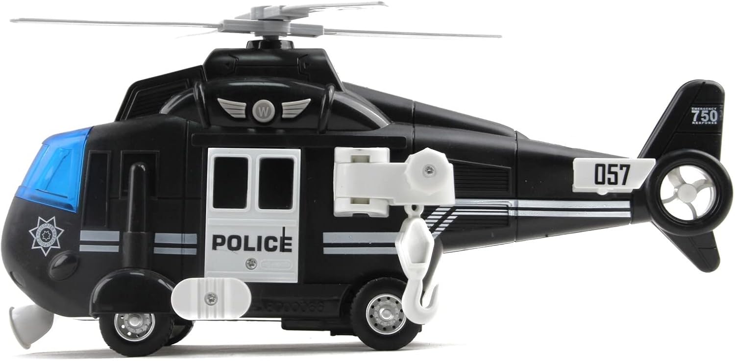 bingo City Rescue Helicopter Sound/Light - Multi-Color