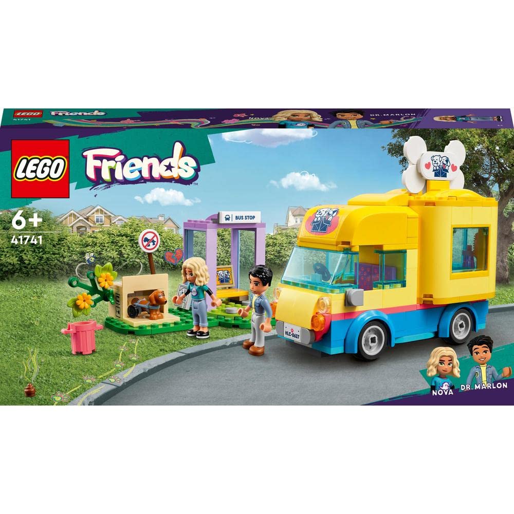 مجموعة بناء فان إنقاذ الكلاب من LEGO® Friends (300 قطعة)