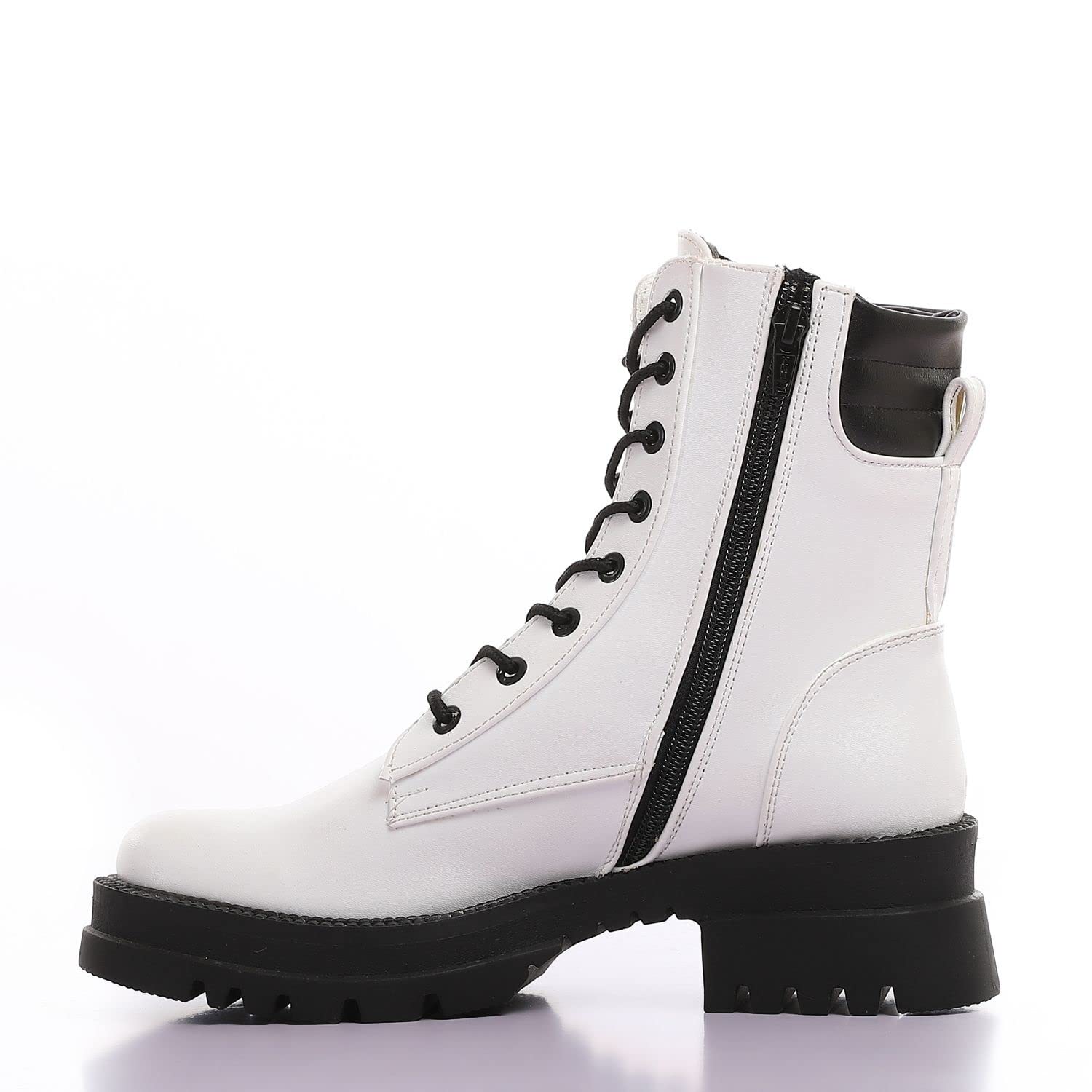 Mr. Joe Women's White Half Boot