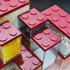 حاوية Omada BRICKSTORE باللون الأسود 10x20x15.5 سم، سعة 2 لتر