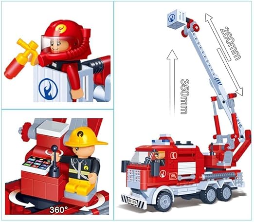 BanBao - Fire Truck Building Kit (290 Pieces)