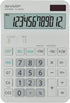 SHARP 12-Digit Cost/Sell/MGN & Tax Electronic Calculator EL-338GN