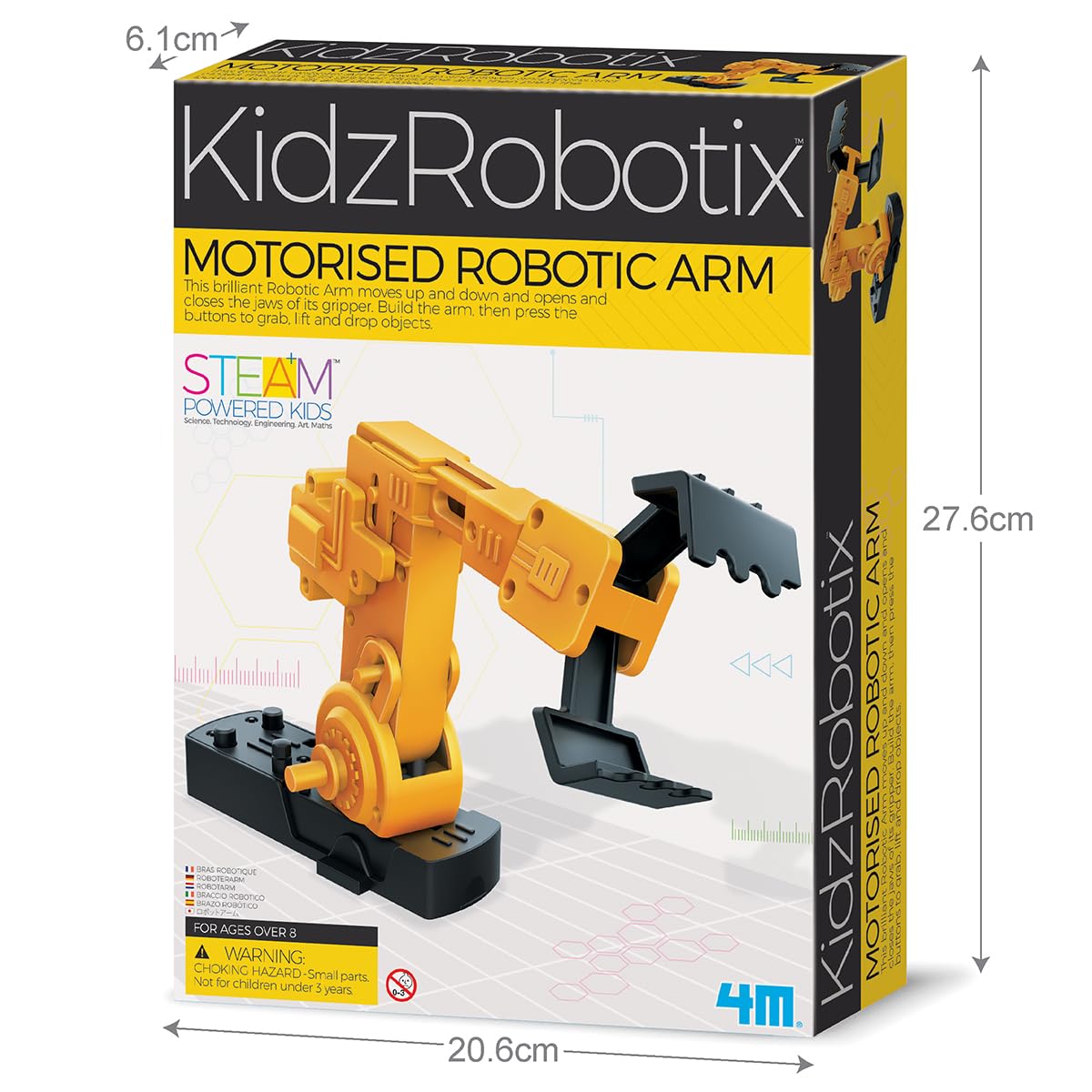 4M - KidzRobotix - الذراع الآلي المتحرك 3413