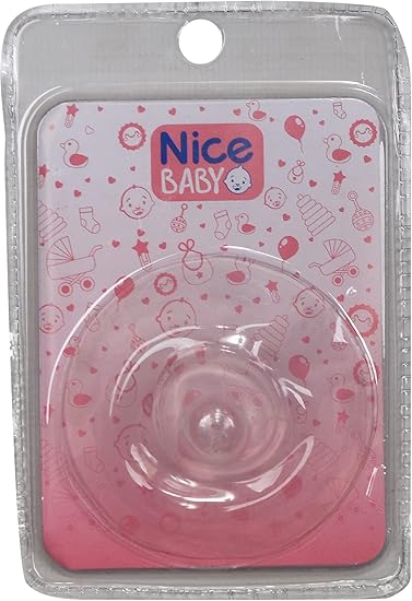 حلمة Nice Baby Bady-San - عبوة من قطعتين