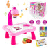 Drawing Projector for Kids - Trace and Painting Board with Light & Music, Smart Sketcher for Early Learning, Pink LED Art Desk for Boys and Girls Aged 3-8