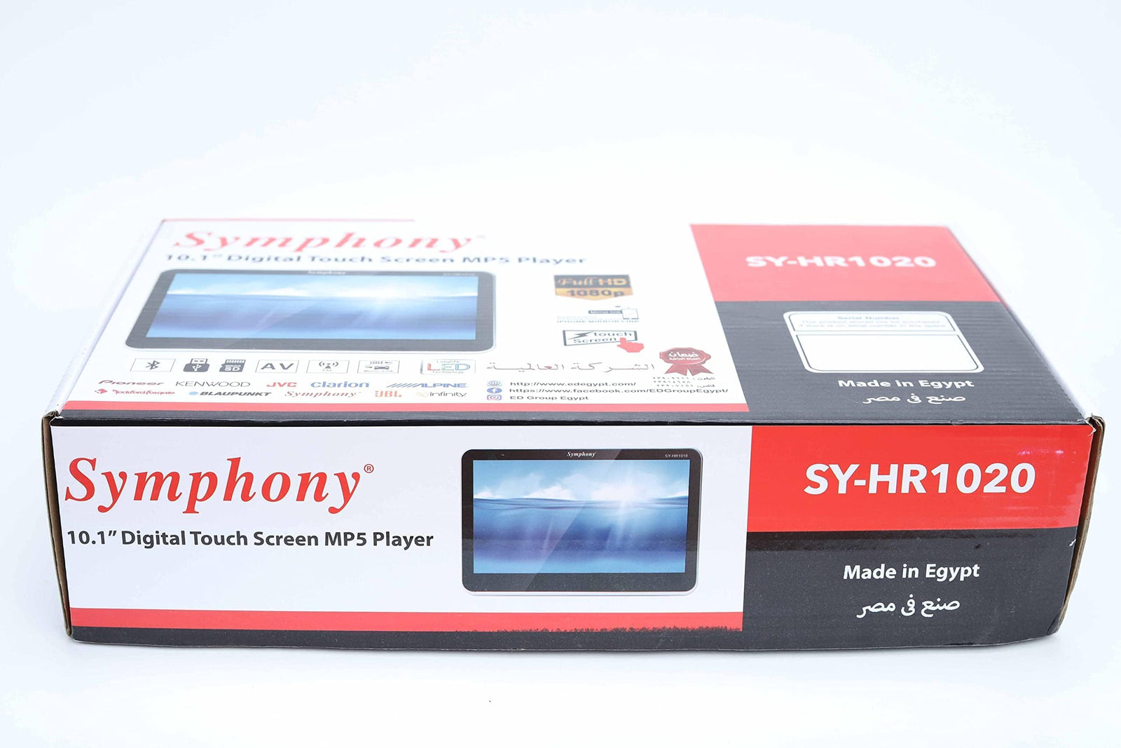 شاشة Symphony Pod من Eymphony - موديل SY-HR1020 بشاشة لمس رقمية مقاس 10.1 بوصة