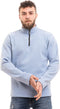 Andora Men's Upper Zipper Full Sleeves Plain Sweatshirt