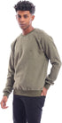 Ravin Men's 96034 Slip-On Heather Olive Long Sleeve Sweatshirt