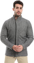 Andora Men's Zipper Through Neck Linen Jacket