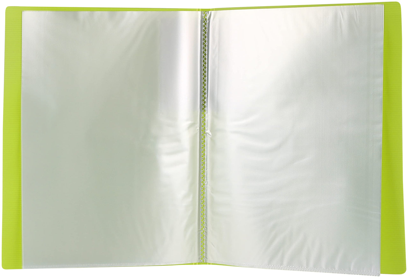 Midgo A3 Office Clear Book, 30 Pockets - Green