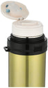 Lavita Thermos - Stainless Steel 1.5 Liter Mitac Gold with Handle & Deluxe Strap