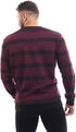 Offcliff Men's Striped V-Neck Pullover