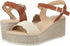 Club Aldo Faux Leather Scallop-Trim Slingback Wedge Sandals for Women